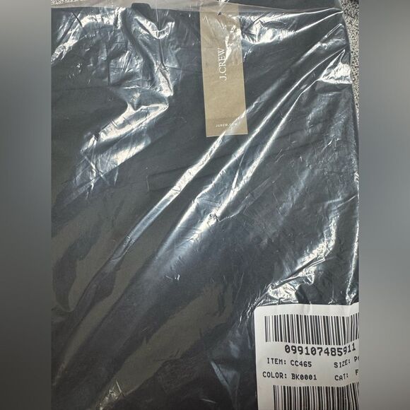 NWT J CREW Petite wide-leg trouser in four-season stretch in BLACK - Picture 10 of 10